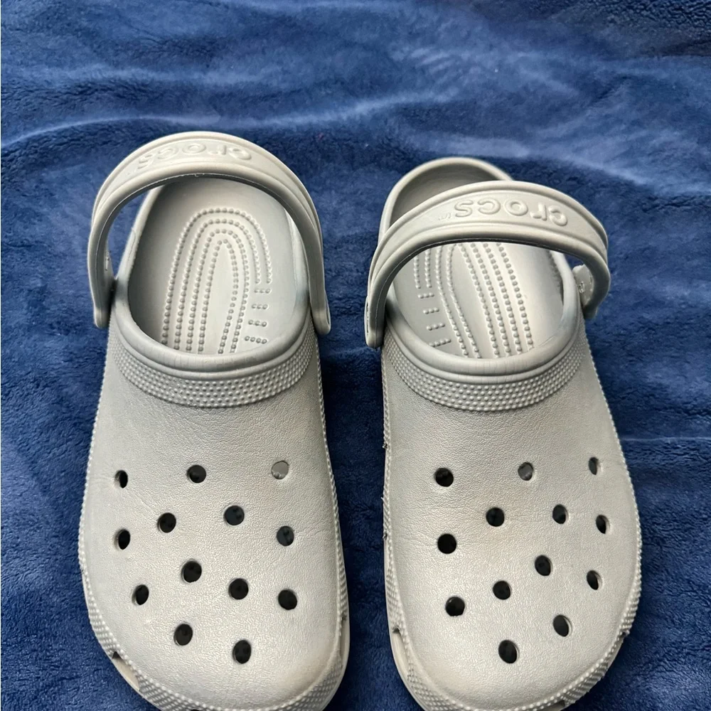 Gray Crocs - Picture 6 of 6